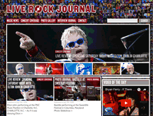 Tablet Screenshot of liverockjournal.com